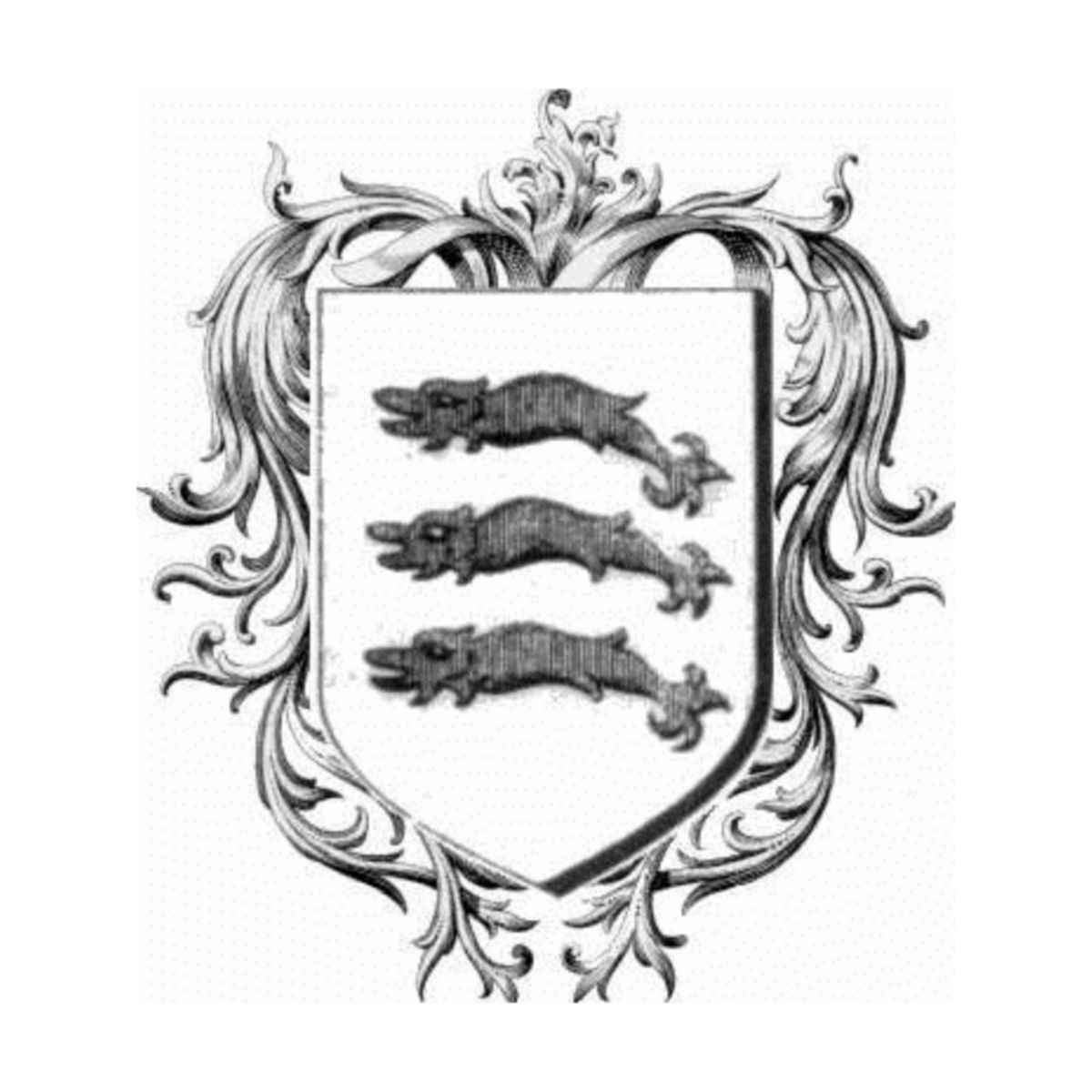 Coat of arms of familyKeranmoal