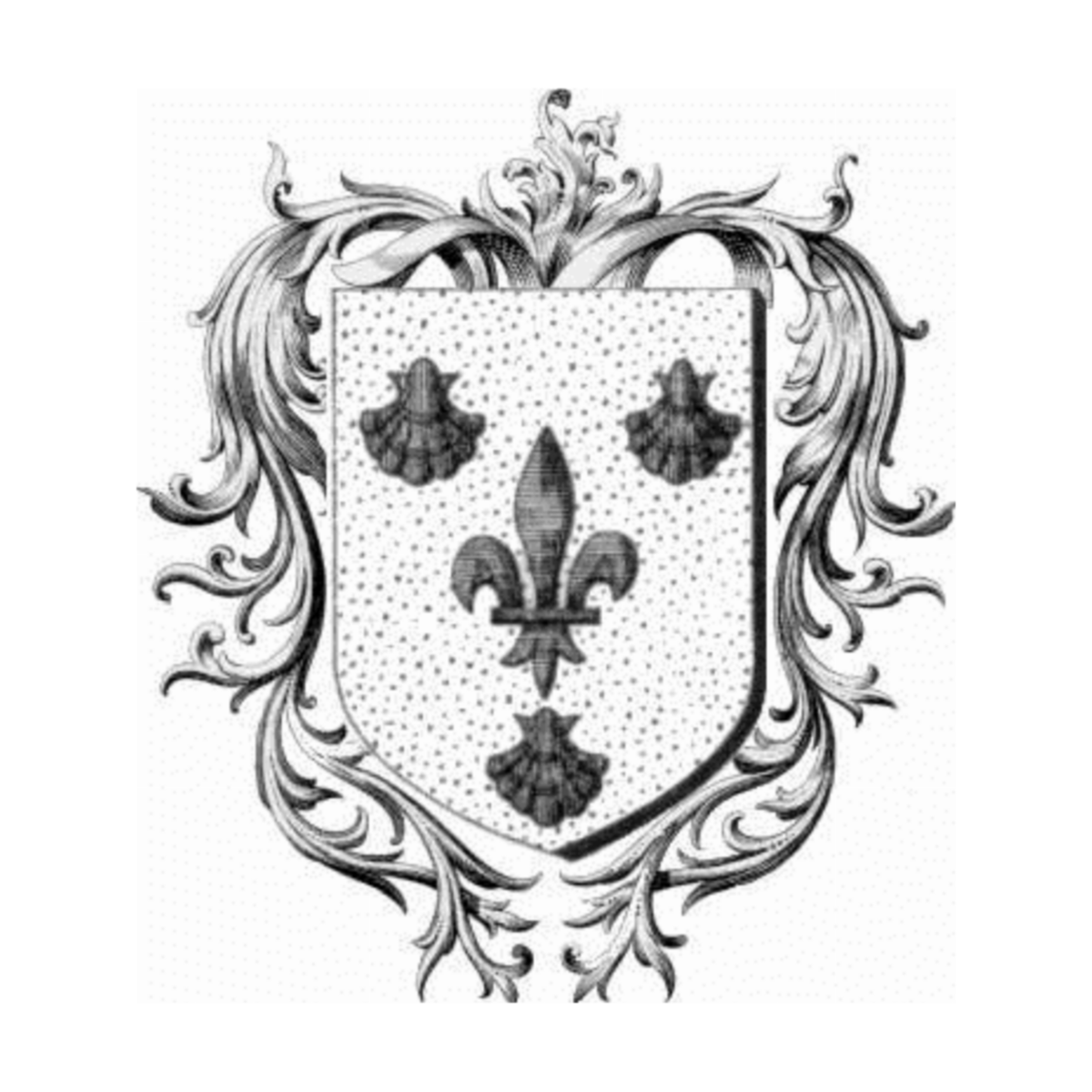 Coat of arms of familyKerantour