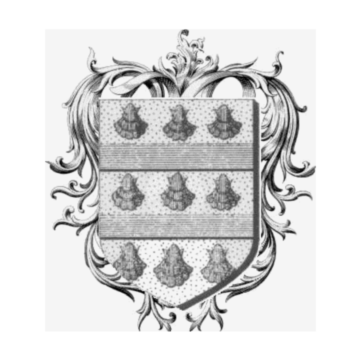 Coat of arms of familyMontenay