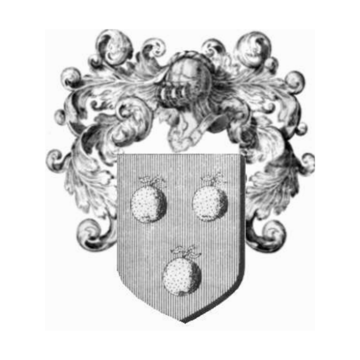 Coat of arms of familyPommeraye