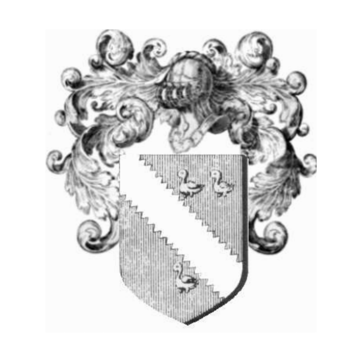 Wappen der FamiliePonceau