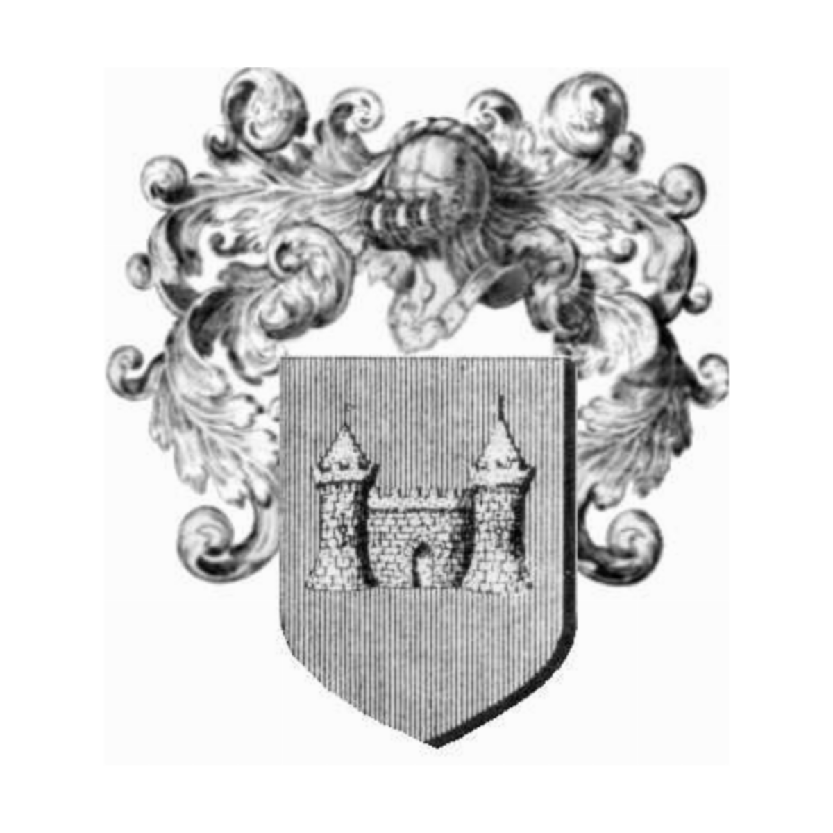 Wappen der FamiliePorzou