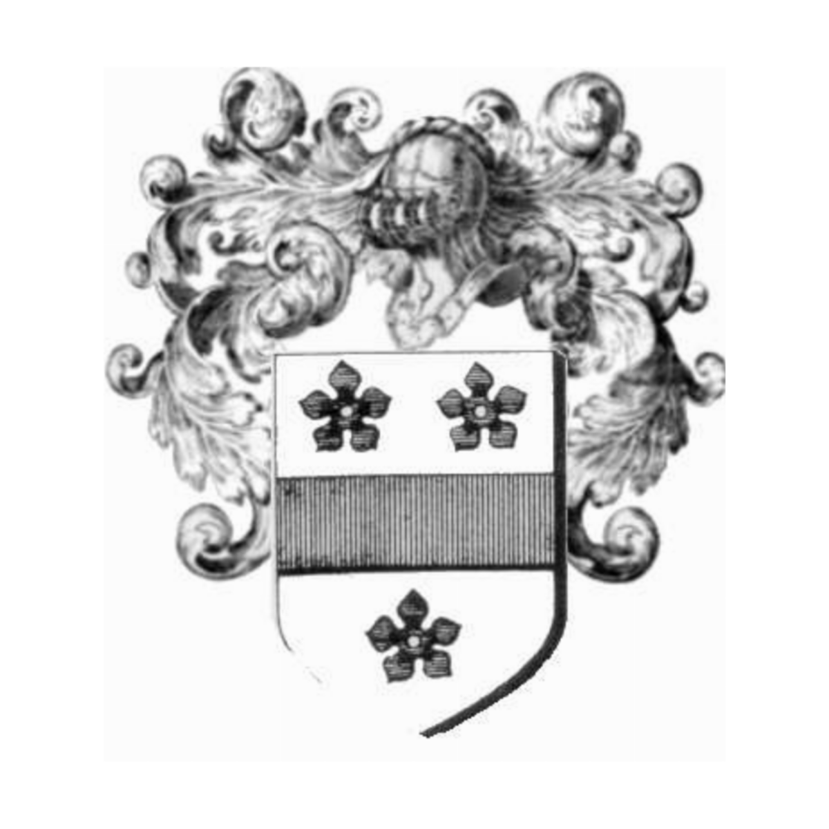 Coat of arms of familyQuemeneur