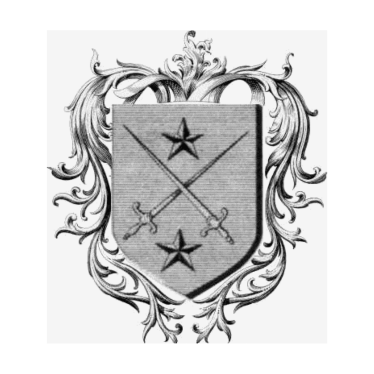 Escudo de la familiaBourasseau