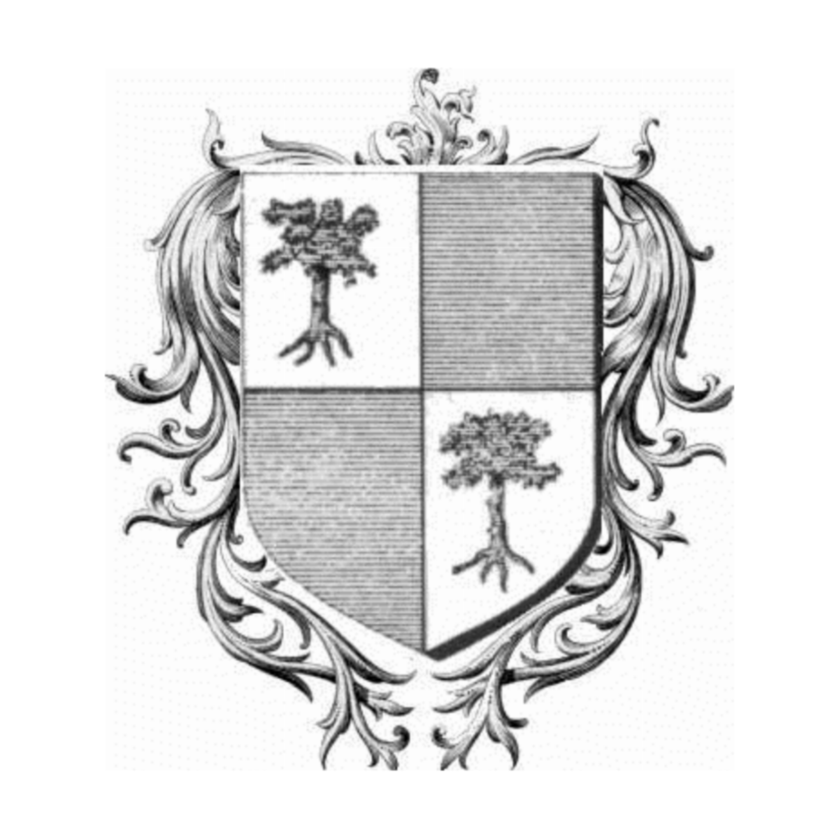Coat of arms of familyBrignac