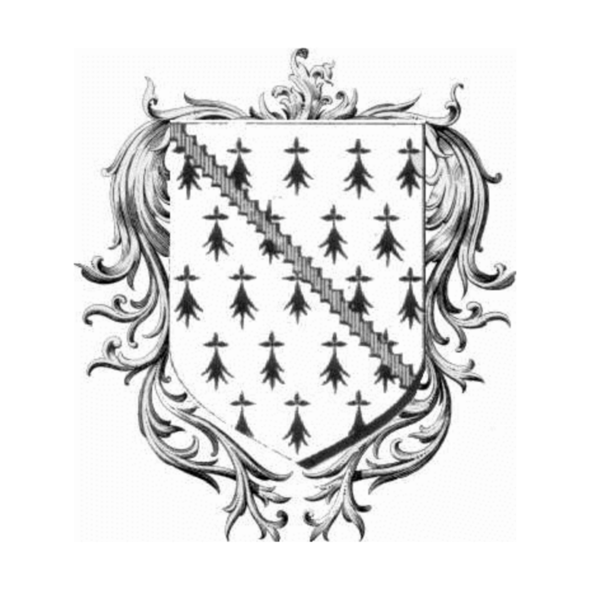 Coat of arms of familyBroerec