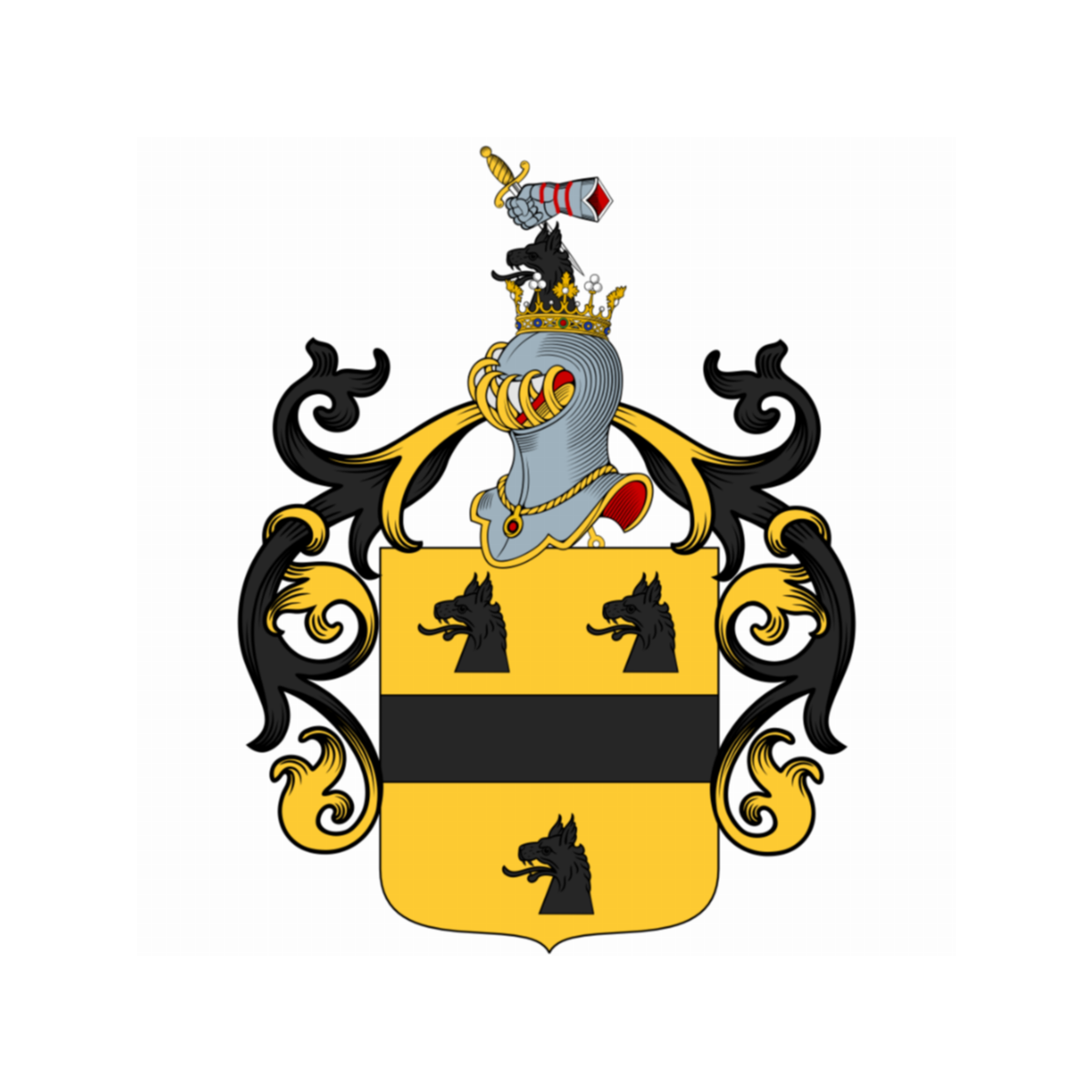 Coat of arms of familyHowe