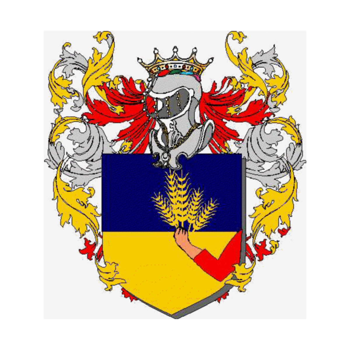 Wappen der FamilieGregni, li Gregni