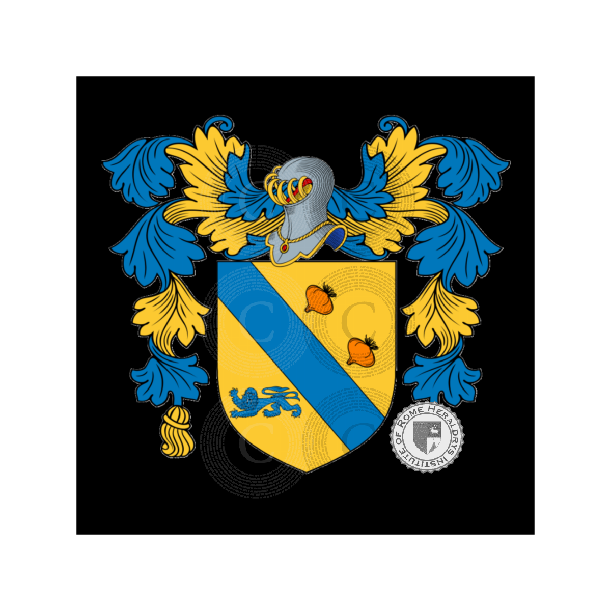 Wappen der FamilieCipolla, Ceola,Cipollari,Cipolli,Cipollo,del Cipolla