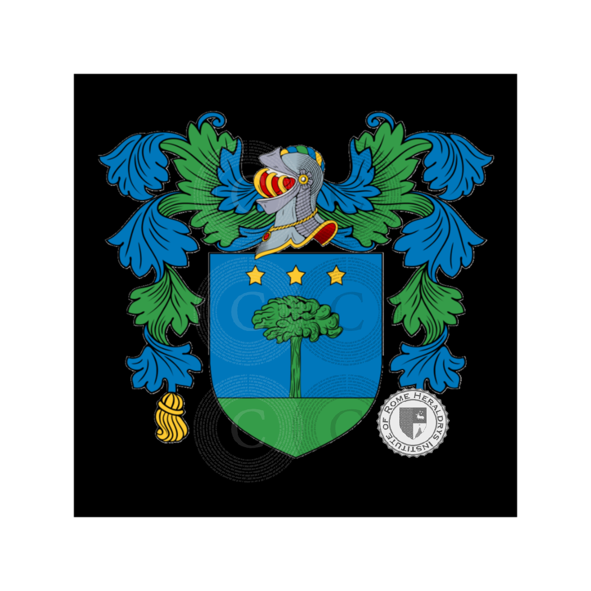 Coat of arms of familydall'Ara, dall'Ara,Dallara
