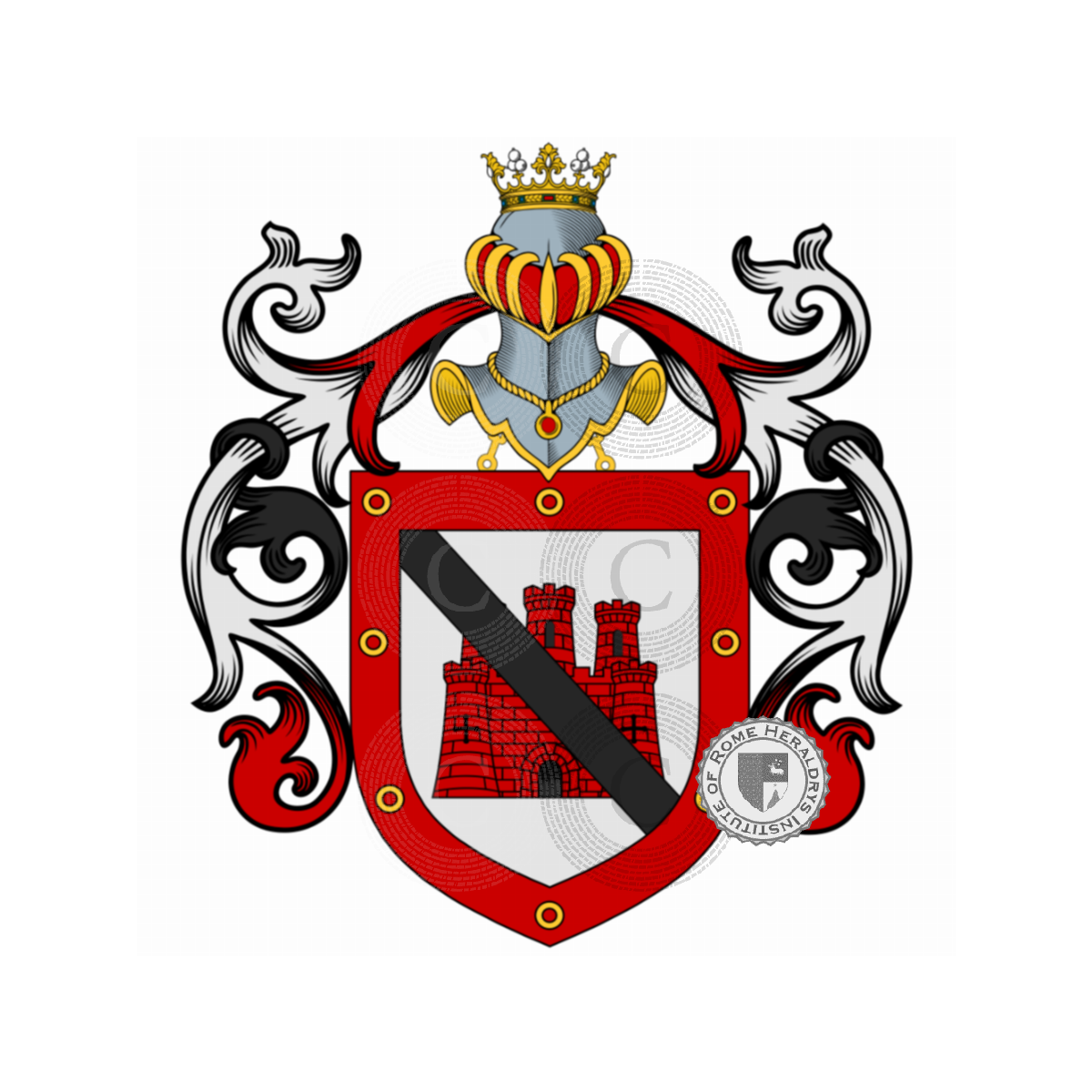 Wappen der Familiedel Castillo, del Castillo