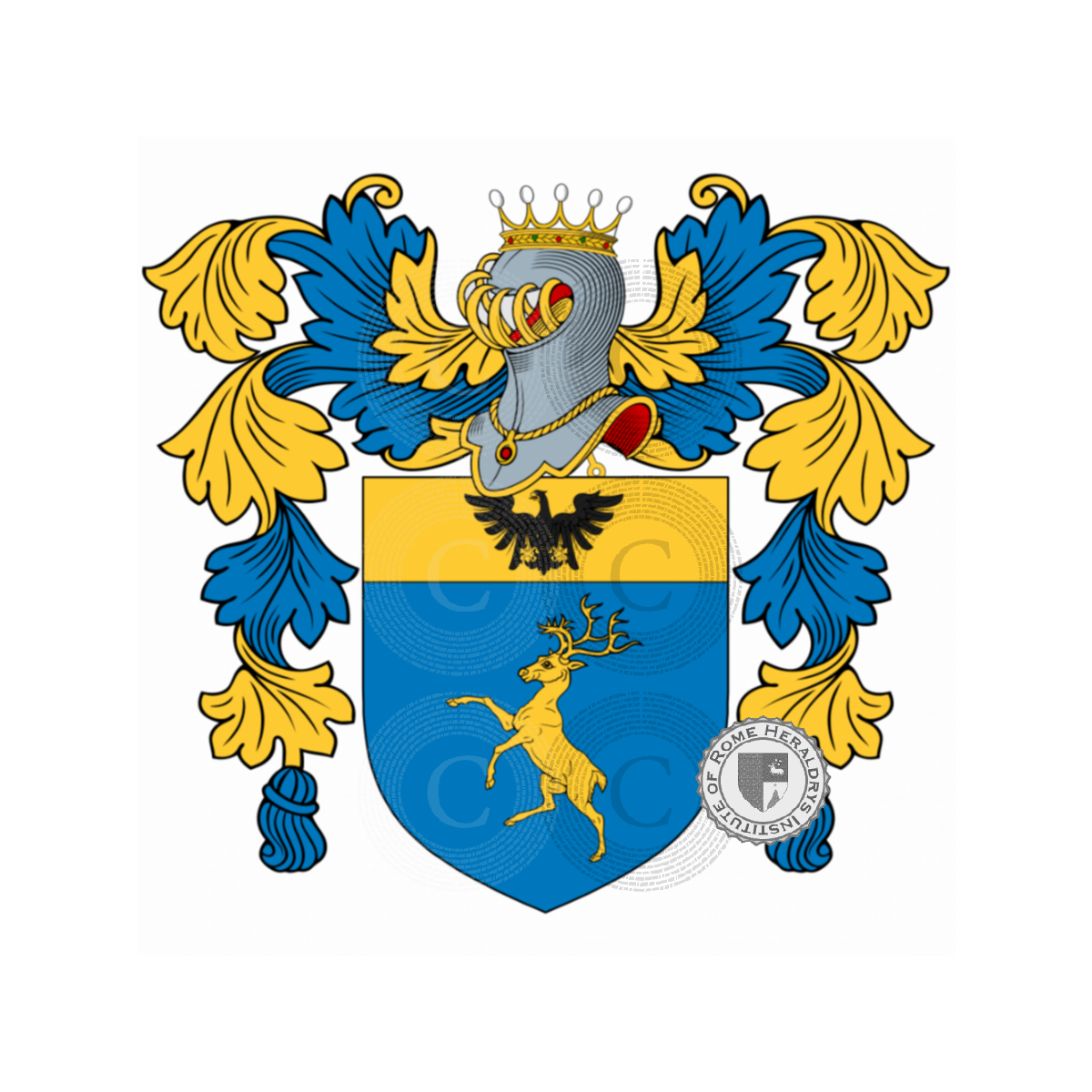 Wappen der Familiedel Vecchio, de lo Vecchio,del Vecchio