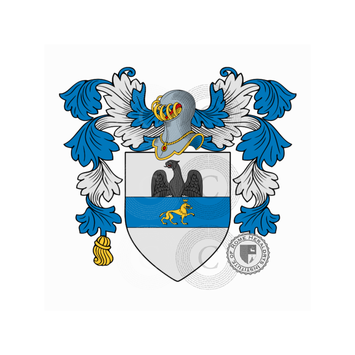 Coat of arms of familyLupinacci