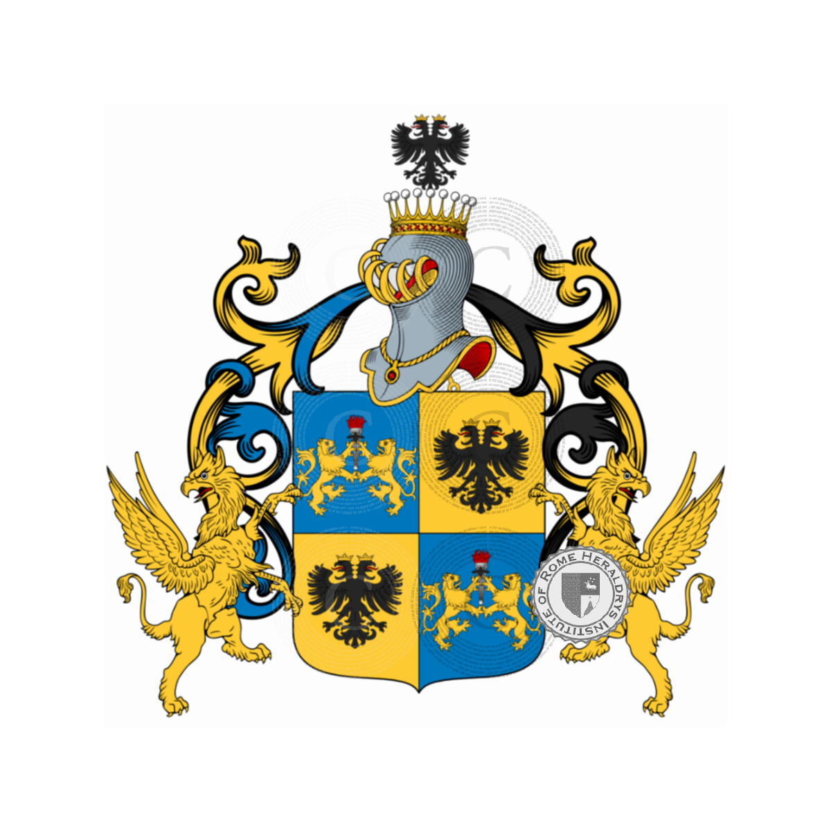 Wappen der FamilieMosconi de Fugaroli