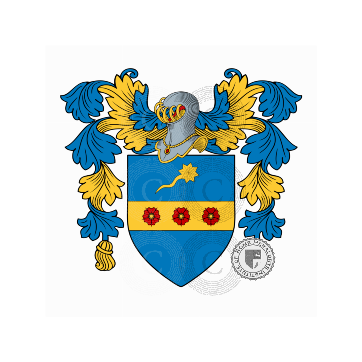 Wappen der Familiedell'Osso, Osso
