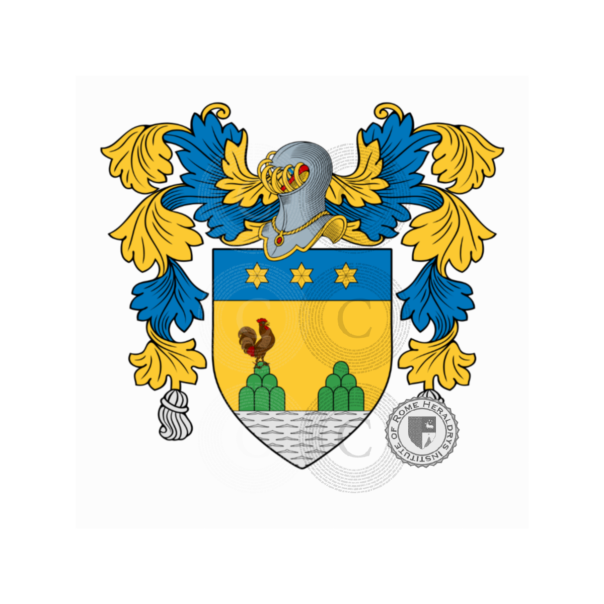 Wappen der FamilieAvallone, Avagliano,Vallone