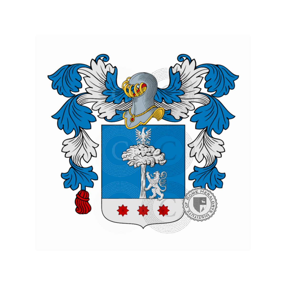 Escudo de la familiaSciacca, de Sacca,de Xacca,Xacca