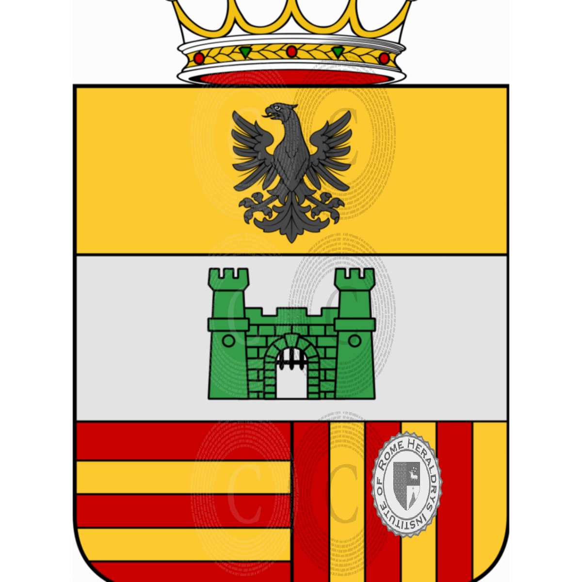 Wappen der FamilieGuicciardi, Guizzardi