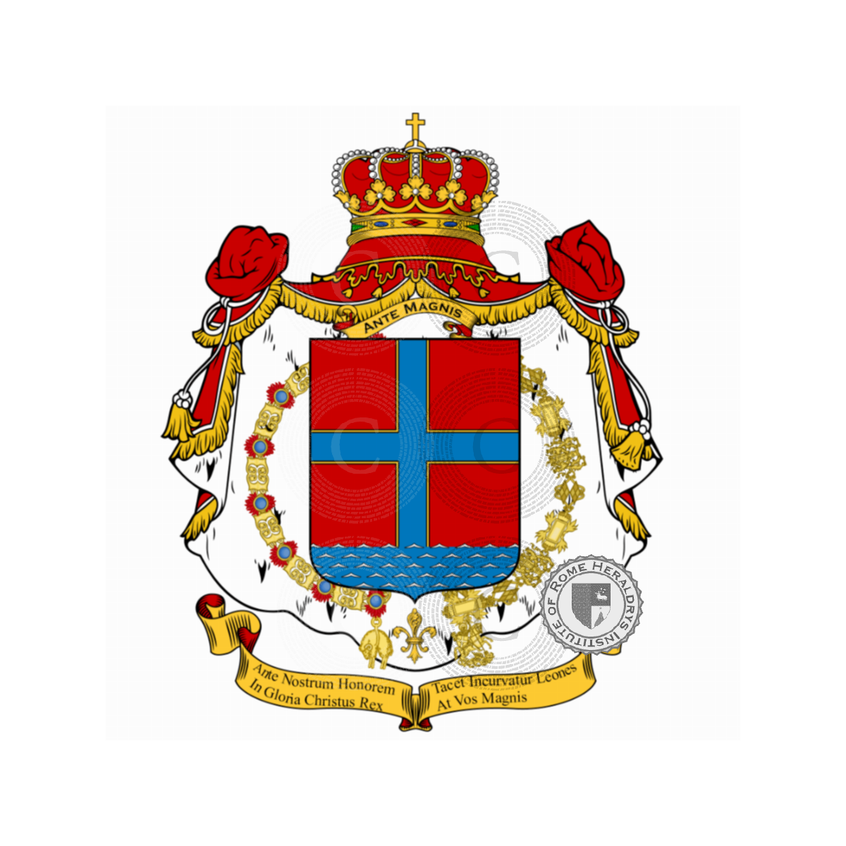 Wappen der FamilieMagnisi, Magni