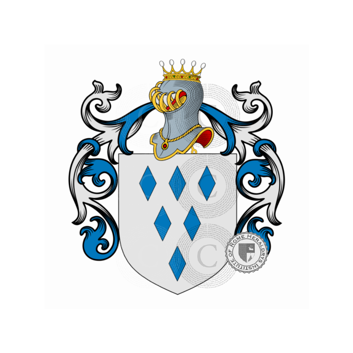 Wappen der FamiliePaolini, Paolino