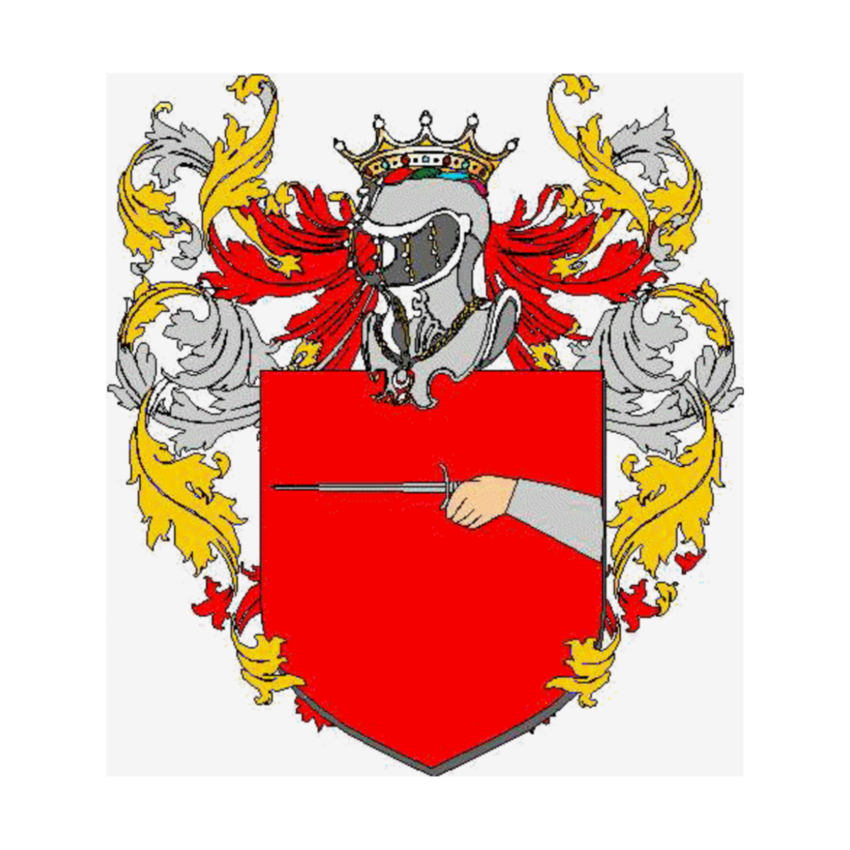 Coat of arms of family