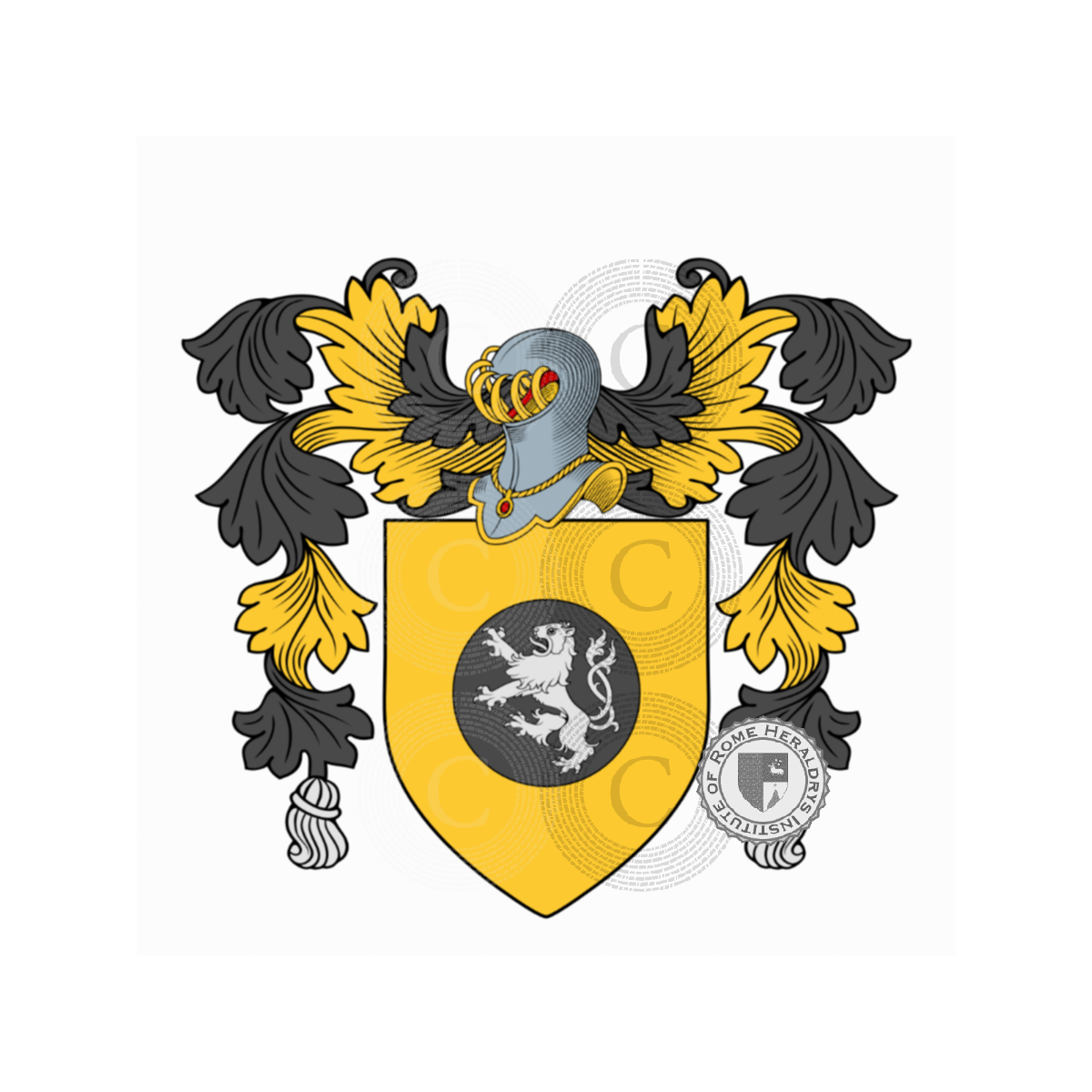 Escudo de la familiaSelvaggi, Salvaggi,Salvatico,Selvagio,Selvatico,Silvaggi,Silvaggio