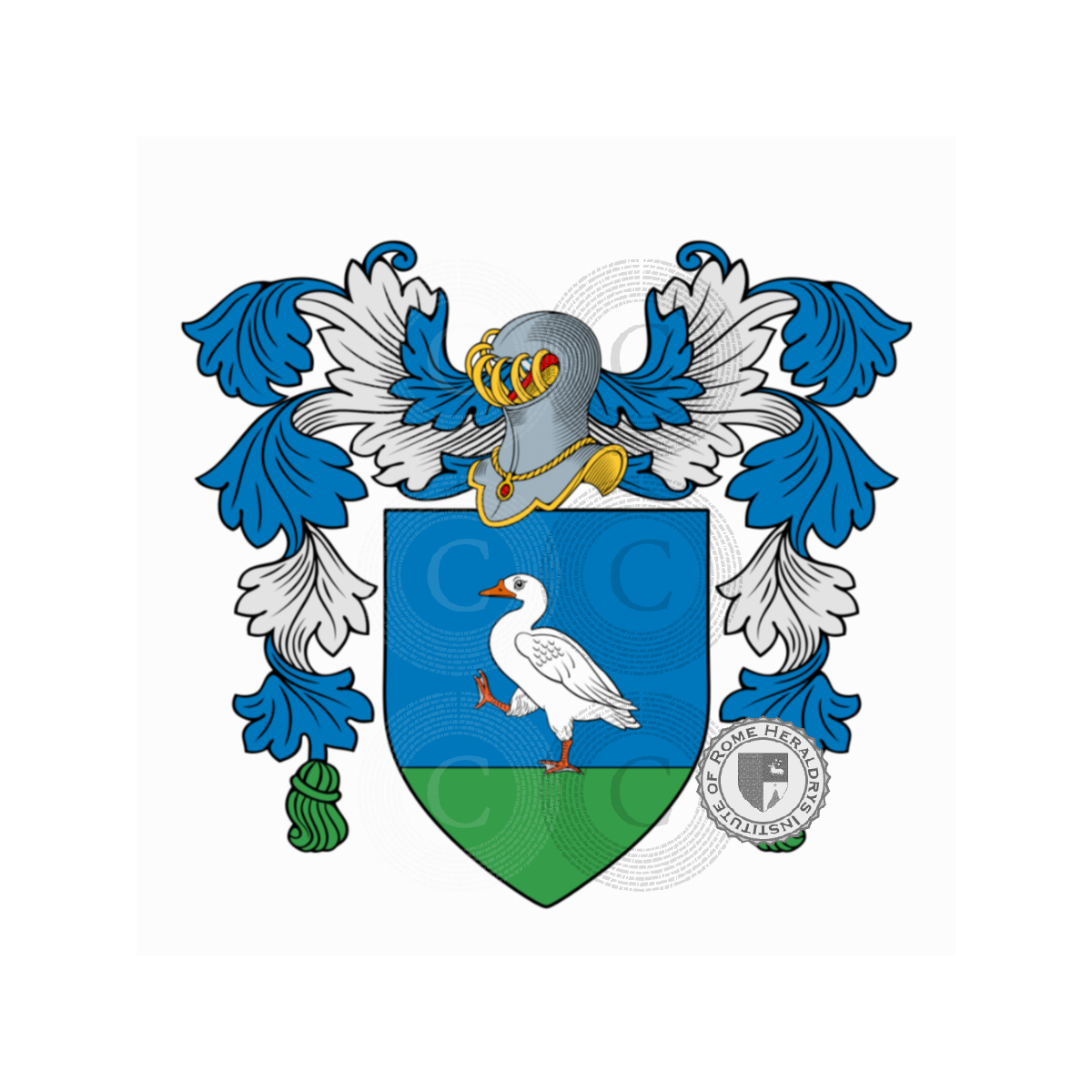Coat of arms of familyOcca, dall'Occa,Iocca,Occhi