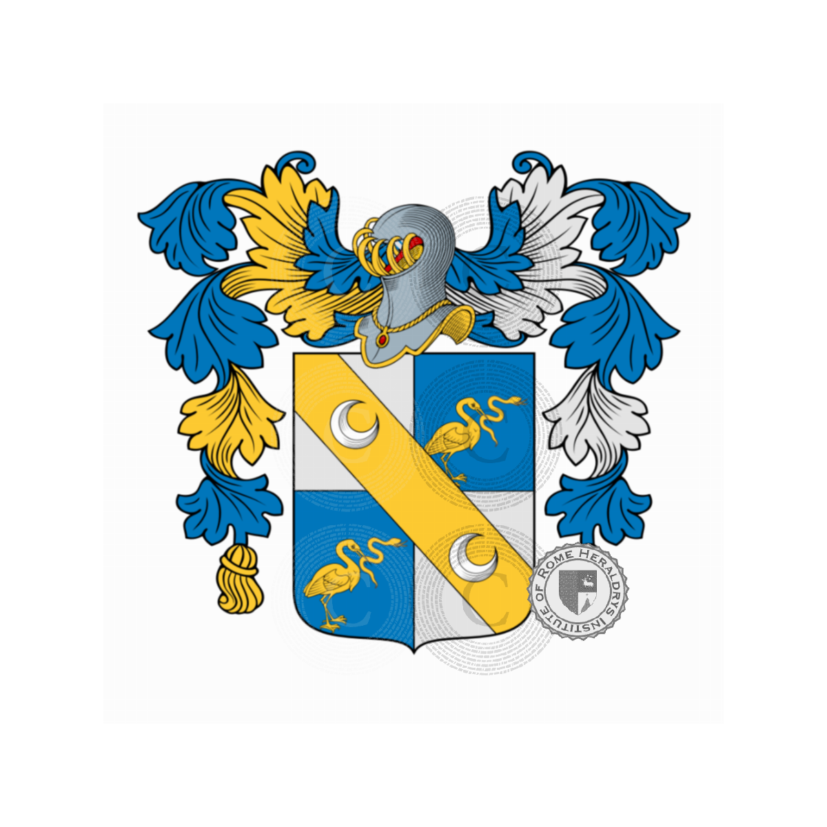Coat of arms of familyCinelli, Cimelli