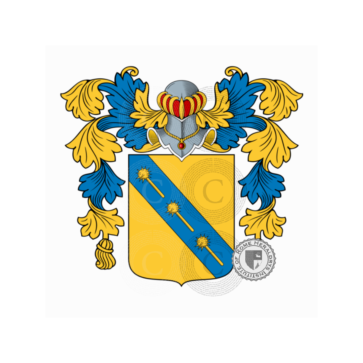 Coat of arms of familyde Vicarus, de Vicarus,Vicariis,Vicarijs
