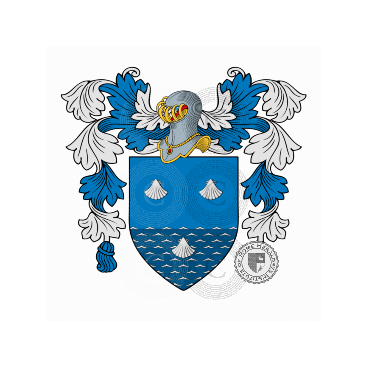 Wappen der FamilieRomanelli, Romanelli della Ferza