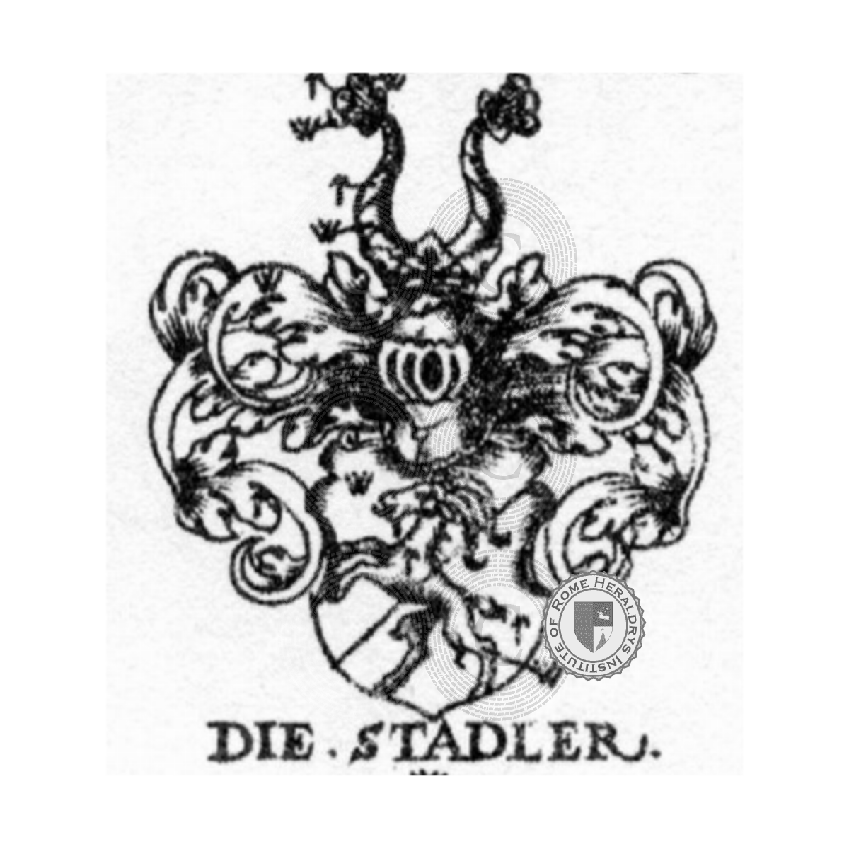 Wappen der FamilieStadler, Stadel,Stadelarii,Stadelarius,Städler
