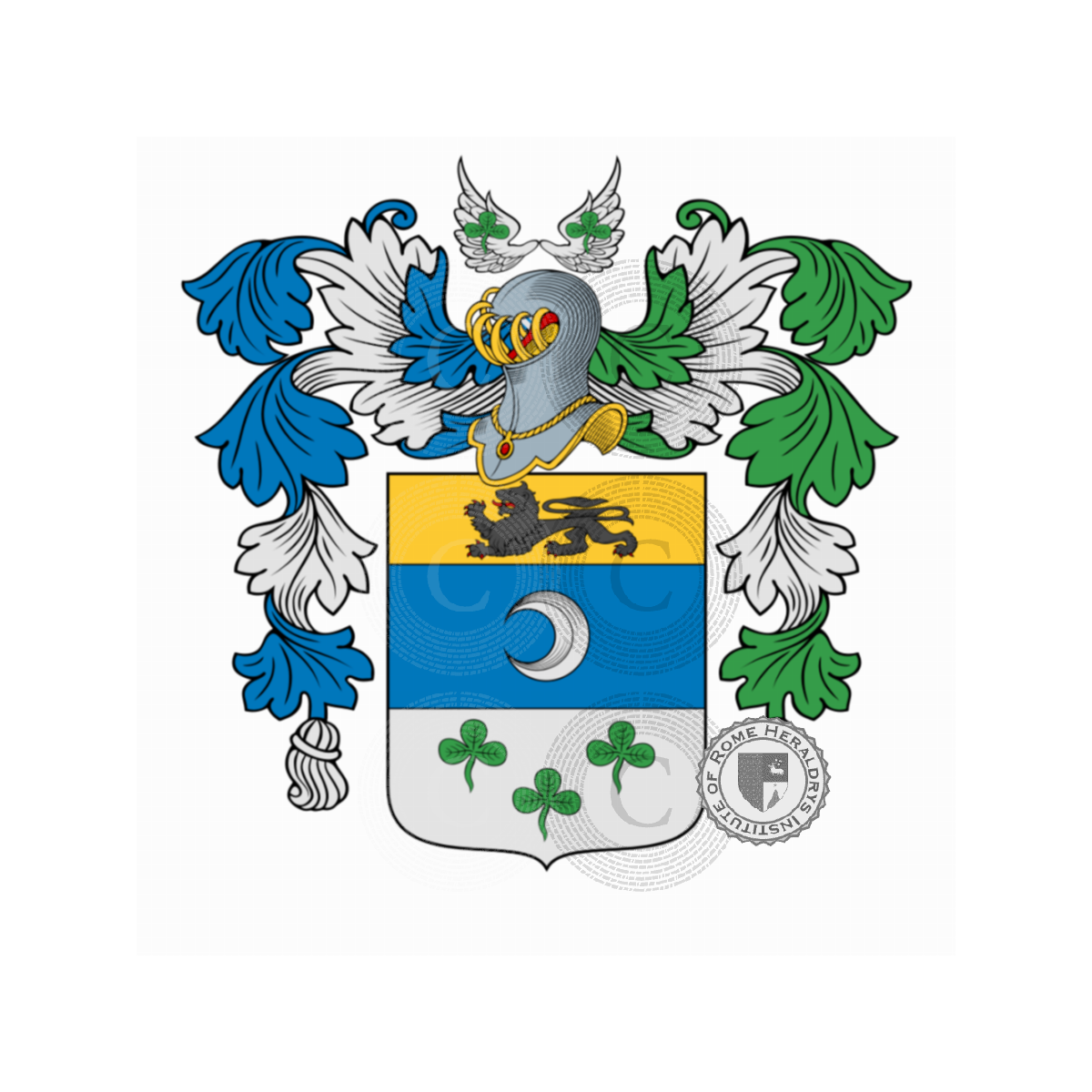 Escudo de la familiaGiordano, de Giordani,Giordana,Giordano delle Lanze,Giordano Lanza,Iordanus,Longo