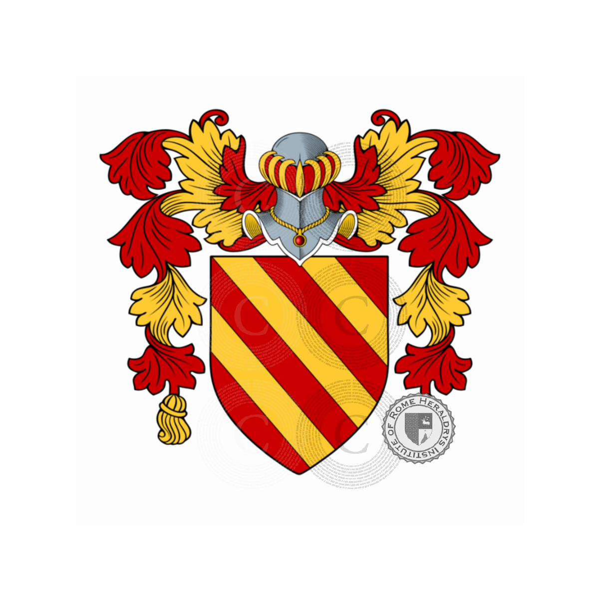 Escudo de la familiaGhislieri, Consiglieri,Ghisilieri,Ghislieri