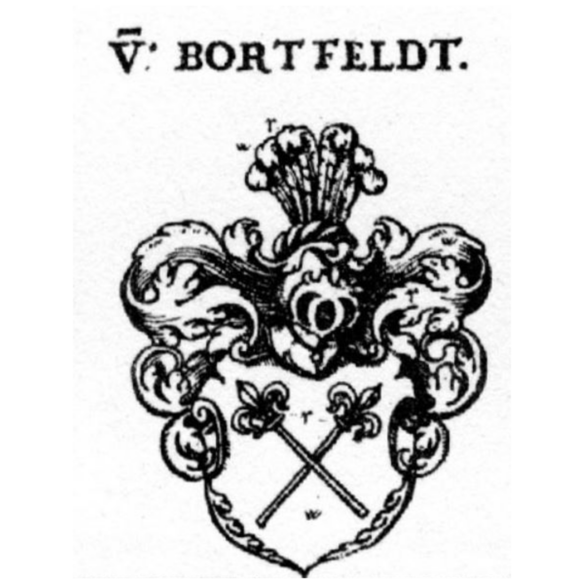 Coat of arms of familyBortfeldt