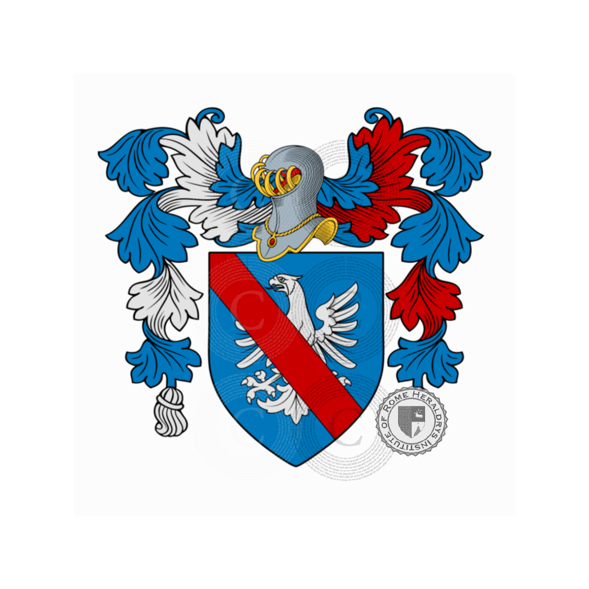 Wappen der FamilieBoccacci, Ardovini,Gherardelli,Gherardinelli