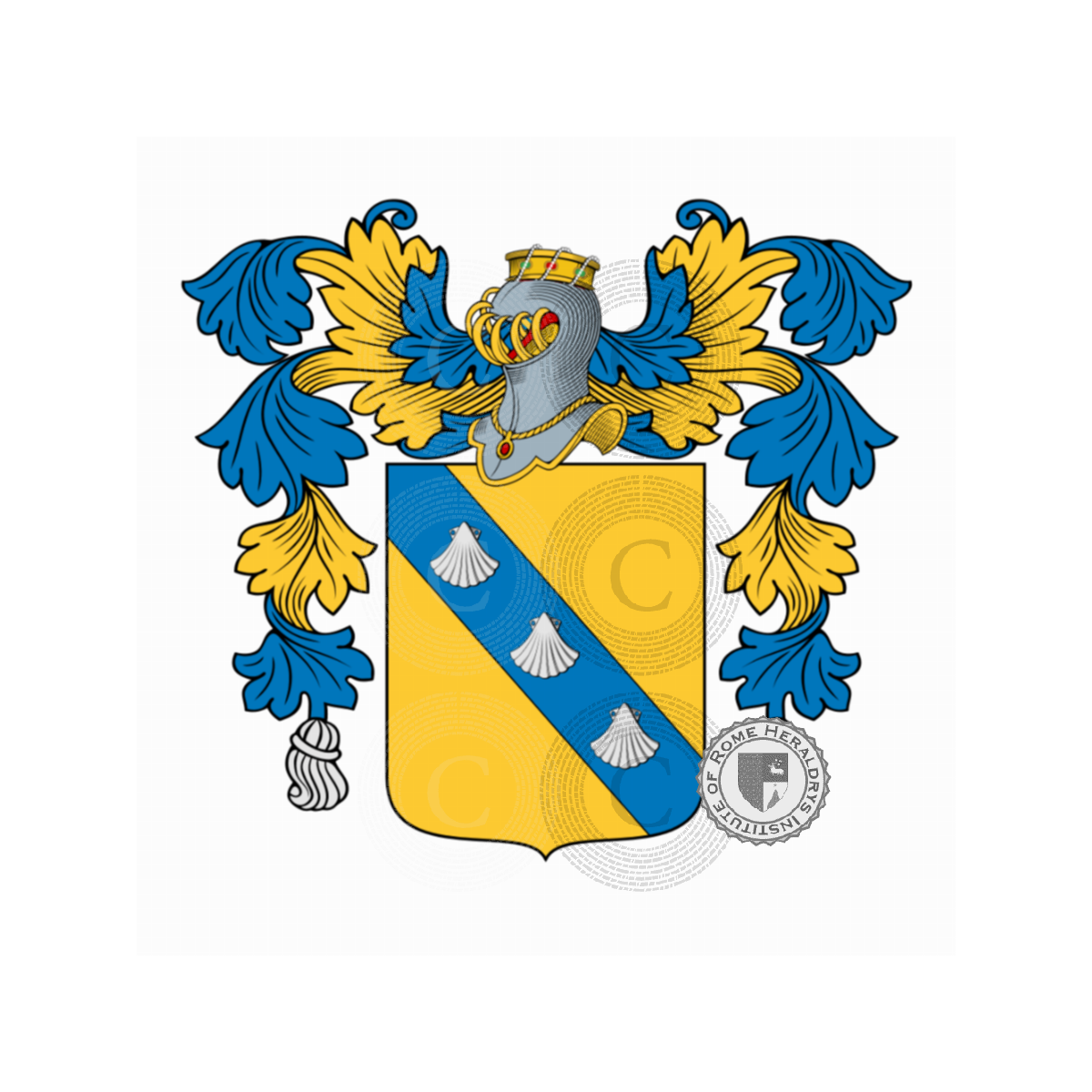 Escudo de la familiaBozzuto Capece, Bozzuto