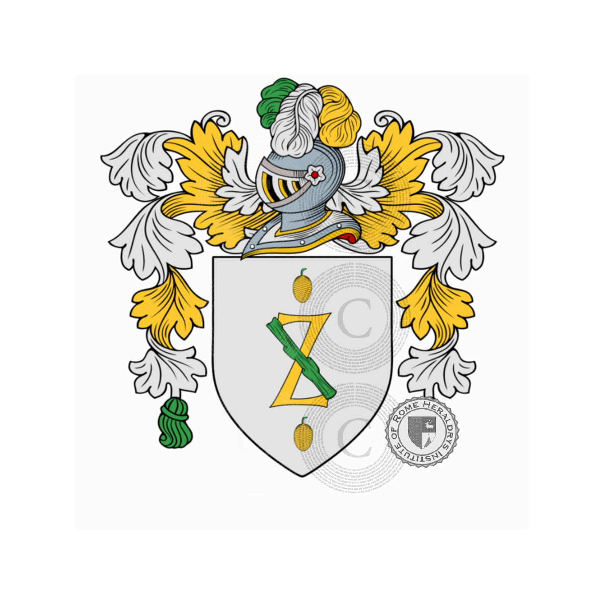 Wappen der FamilieZazzara, Zazzera