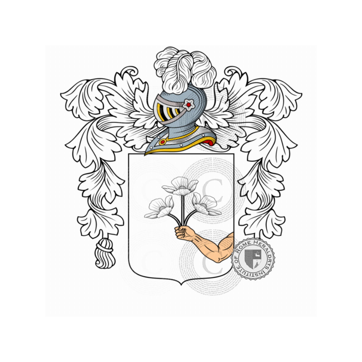 Coat of arms of familyFiorucci