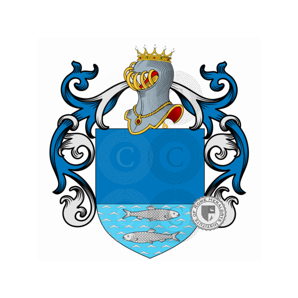 Escudo de la familiaBarbieri, Barbieri Nagliati
