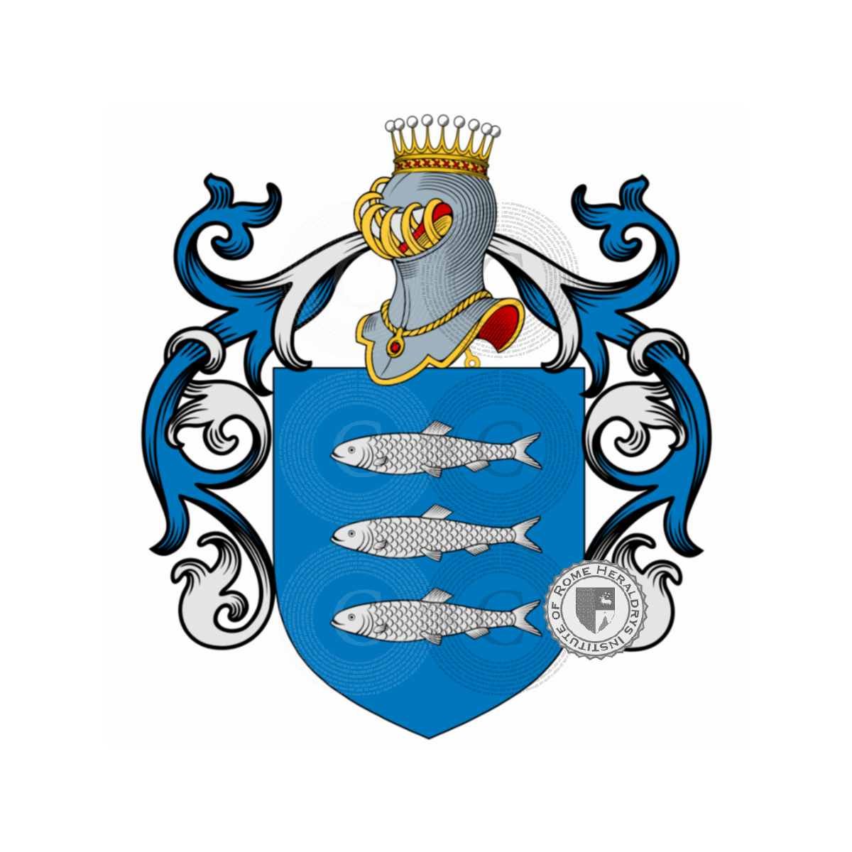 Escudo de la familiaBarbieri, Barbieri Nagliati