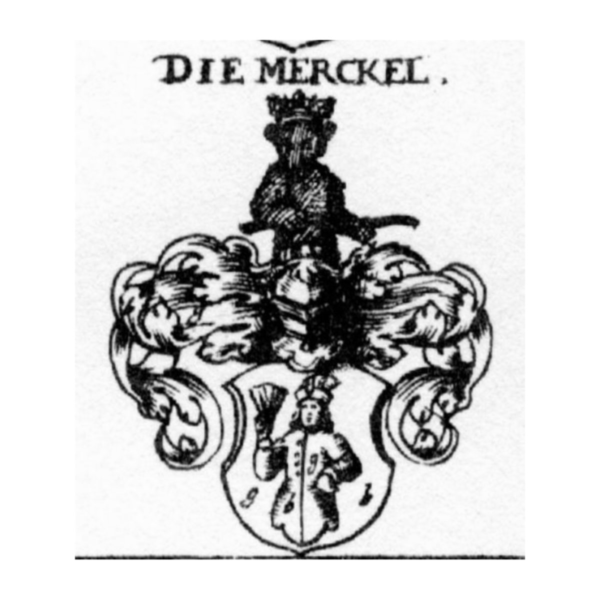 Coat of arms of familyMerckel