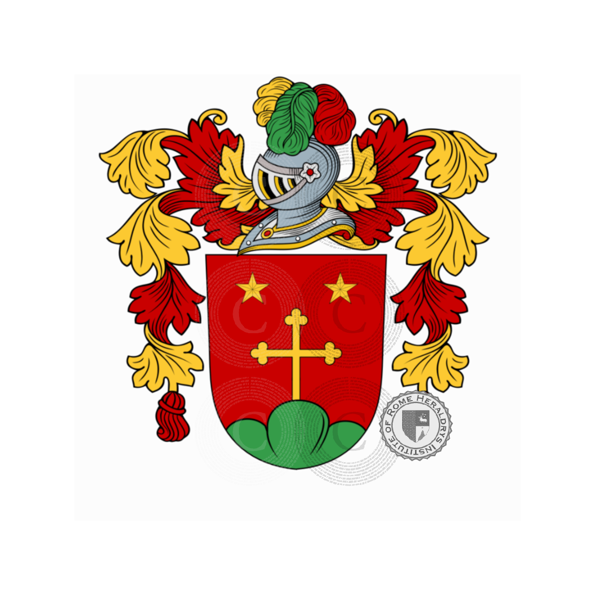 Escudo de la familiaAlbrecht, Albrecht von Albrechtsburg