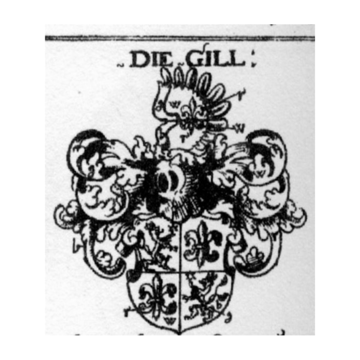 Escudo de la familiaGill