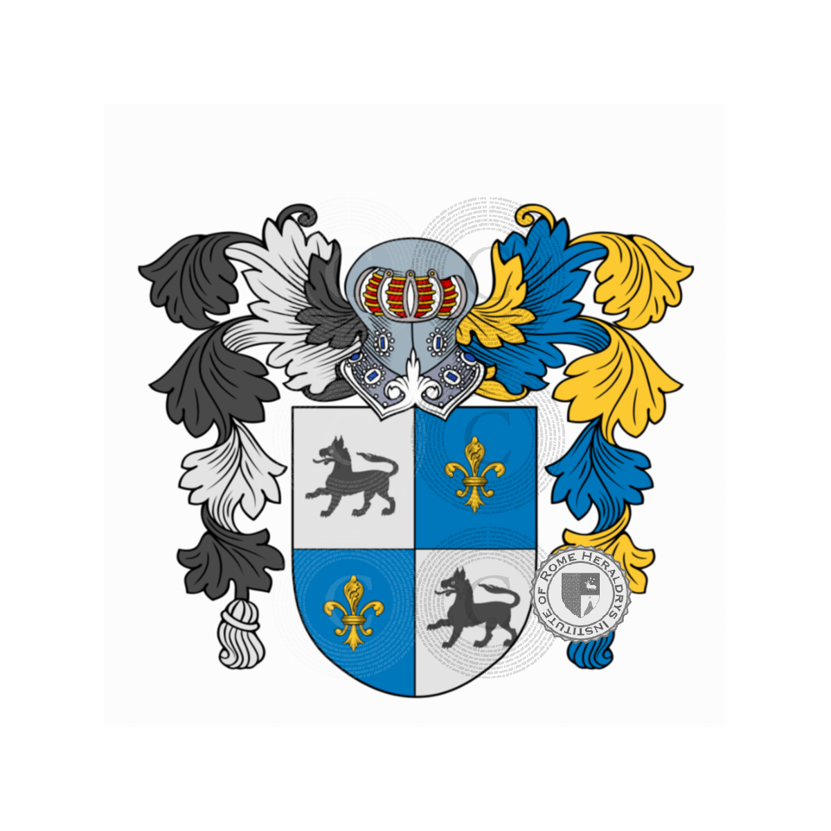 Coat of arms of familyChacon, Giacona,Tacona