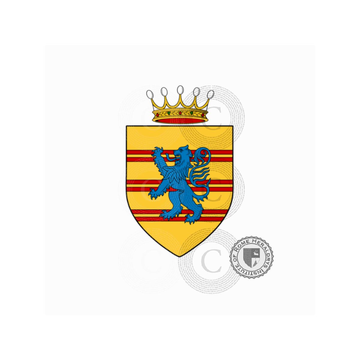 Wappen der FamilieTedaldi