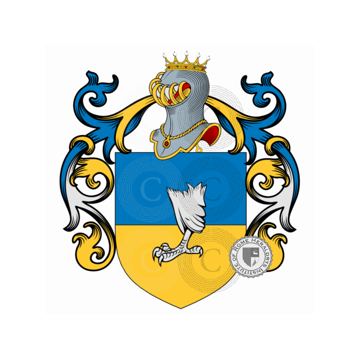 Coat of arms of familyOrlandelli