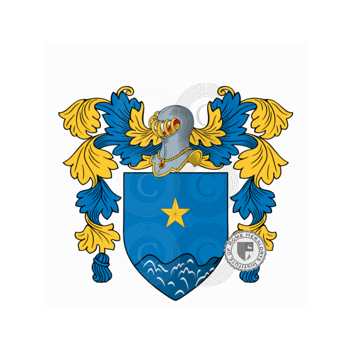 Coat of arms of familyCosenza, Crisenza,Cusenza