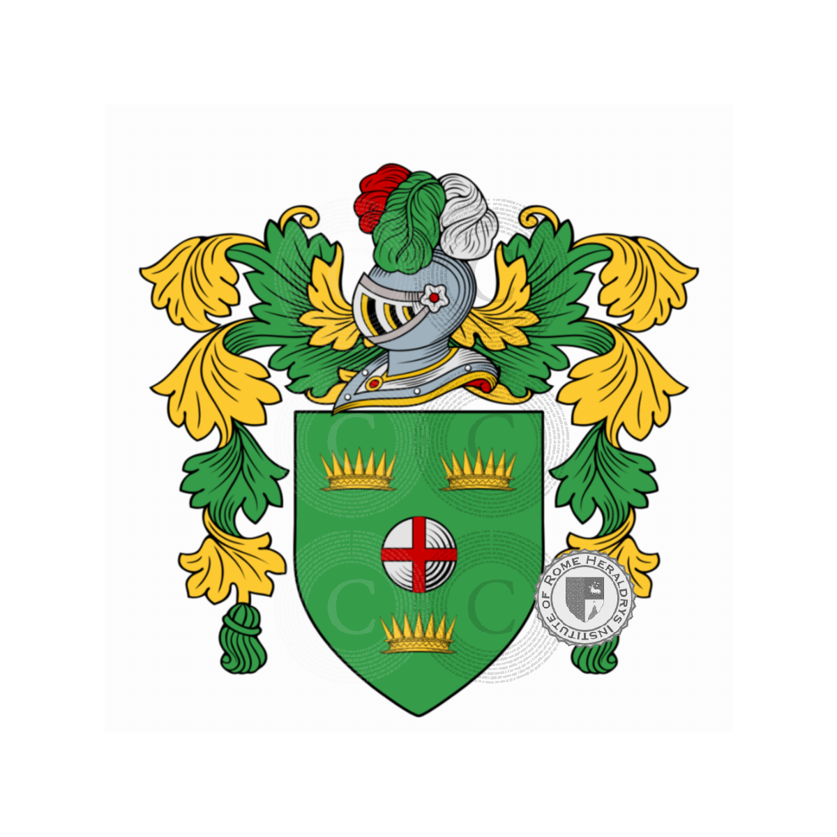 Escudo de la familiaPellegrini, de Pellegrini,Pellegrinelli,Pellegrinello,Pellegrini Trieste