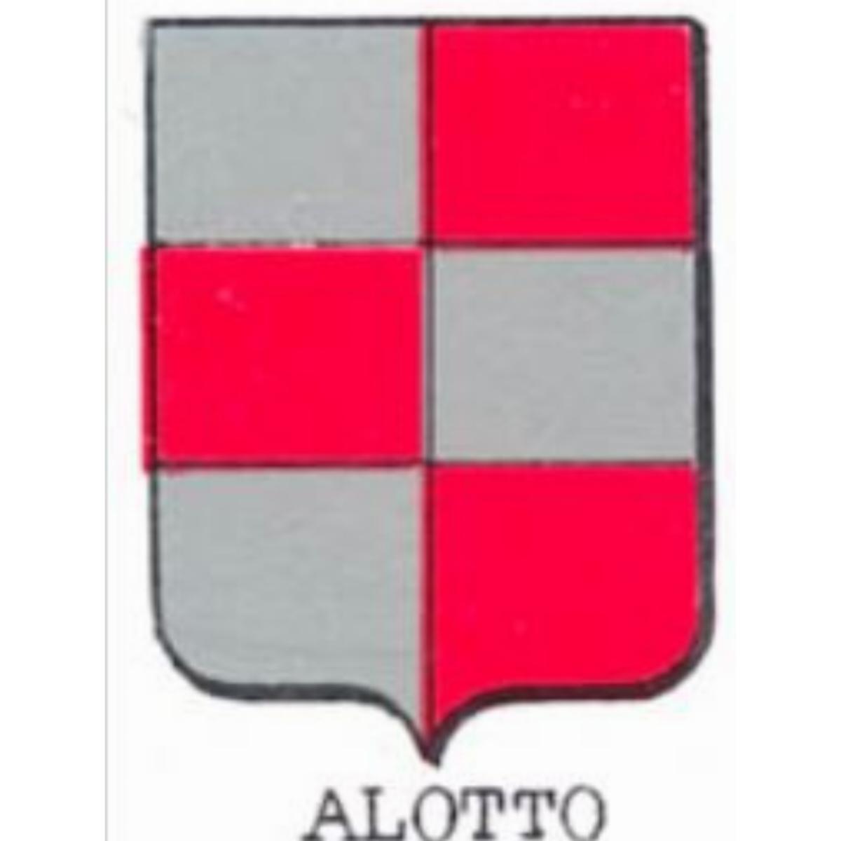 Escudo de la familiaAlotto, Alotti