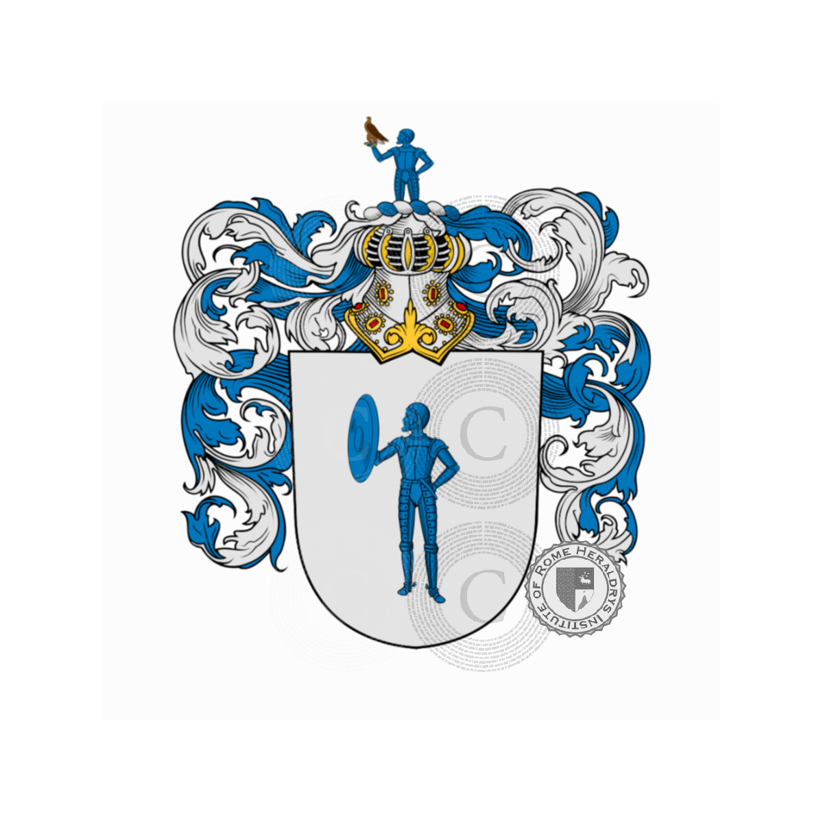 Escudo de la familiaSeifried, Seifriedus,Seifritz,Seifriz